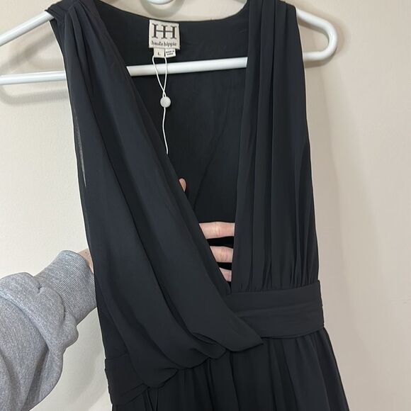 •NEW•Haute Hippie•Flowy Midi Dress - Picture 2 of 9